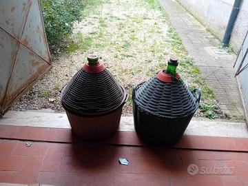 6 damigiane da 54 lt