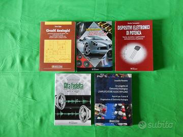 Lotto Libri Elettronica HiFi Analogica