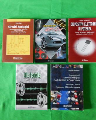 Lotto Libri Elettronica HiFi Analogica