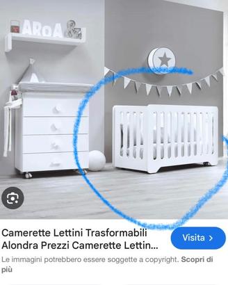 Lettino da neonato Alondra