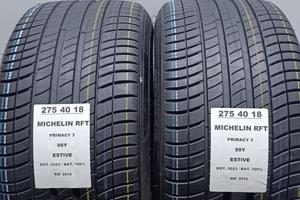 2 GOMME 275 40 18 MICHELIN RFT NUOVE RIF3516