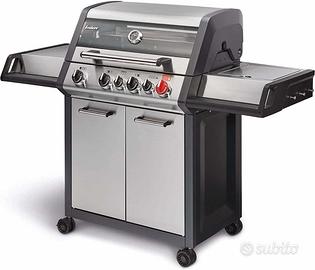 4 SIK TURBO Monroe PRO barbecue + fornello