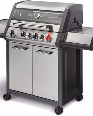 4 SIK TURBO Monroe PRO barbecue + fornello