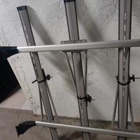 Barre portatutto + slitte portabici Nissan Qashqai