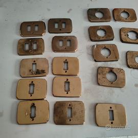 Copripresa in ottone