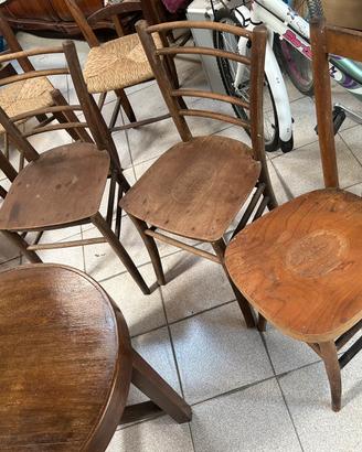 Sedie in legno