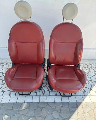 Sedili pelle fiat 500