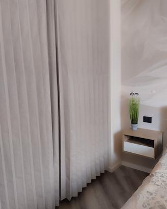 tenda pieghevole colore riso naturale 