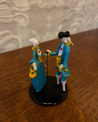 Miniatura vintage vetro di Murano lavorato a lume