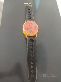 Orologio Parete Kienzle Vintage Anni 70 Design Oro
