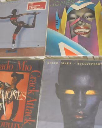 LP & 12" GRACE JONES