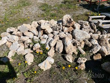 Tufo per arredo giardino