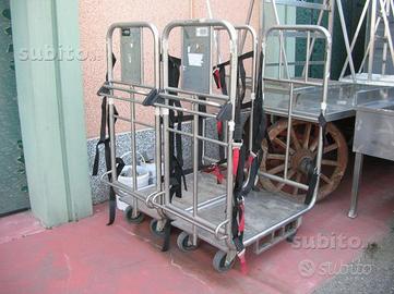 Carrelli in acciaio