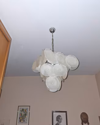 Lampada di Vistosi vetro di Murano 