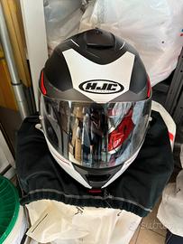 Casco modulare HJC con interfono Sena