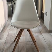 Sedia in stile nordico 4 pezzi 20€/pz