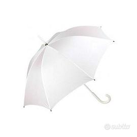 Ombrello bianco sposa matrimonio nuovo