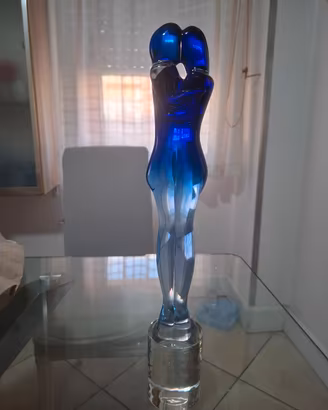 scultura murano Giuliano Tosi firmata 42,5 cm