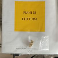 piano cottura quattro fuochi da incasso