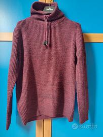 Pullover maglione Pull & Bear bordeaux
