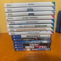 Lotto 14 Titoli Misti PS4 e WII