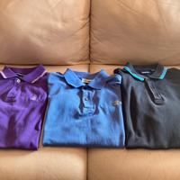 Tre polo  Lacoste Fila Marina Yachting