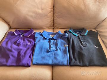 Tre polo  Lacoste Fila Marina Yachting