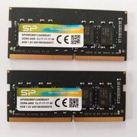 Silicon Power 16 GB (2 x 8 GB), DDR4-RAM-2400 MHz
