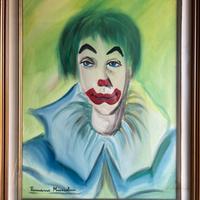 Quadro di Romano Mussolini olio su tela