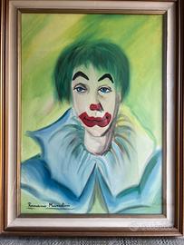 Quadro di Romano Mussolini olio su tela