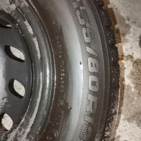 Cerchi in ferro e gomme invernali r13