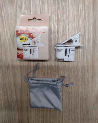 Microscopio Portatile - Ingrandimento 60X con LED