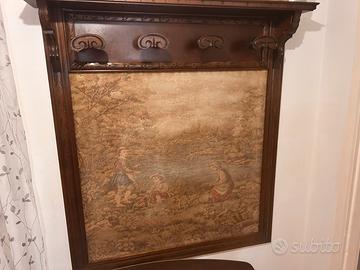 appendi abiti in legno d’antiquariato