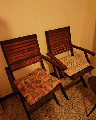 Sedie da giardino 