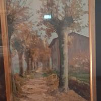 Olio su tela Augusto Cis 
