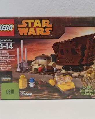 Lego limited ed. Star Wars Tatooine c3po fan expo