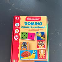 Sapientino tessere Domino animali età 3/5