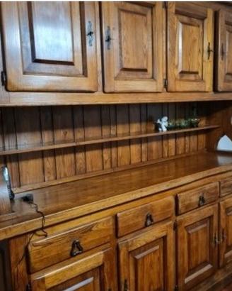 Credenza in Castagno Massello Rustica Elegante