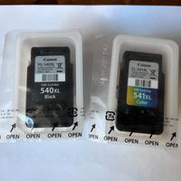 Cartucce Canon 540XL e 541XL