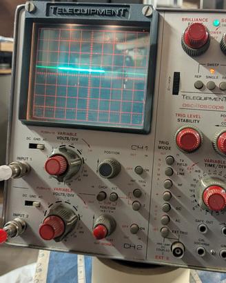 Oscilloscopio professionale Telequipment