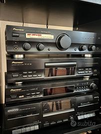 Impianto stereo Kenwood Pioneer casse B&W