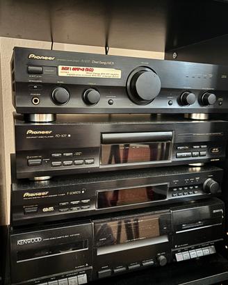Impianto stereo Kenwood Pioneer casse B&W