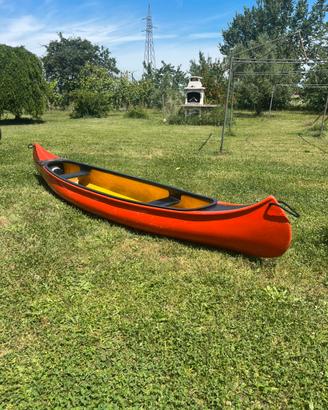 Canoa Canadese 4,20 m – 2 Posti – Arancione