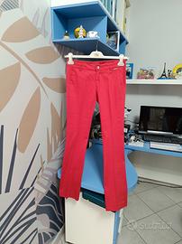 Pantaloni estivi con bottone gioiello