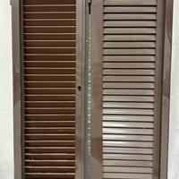 Persiana in ferro a 2 ante - Ral 8019