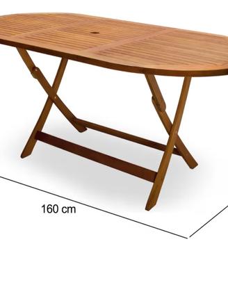 tavolo legno da giardino
