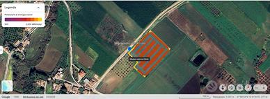 Terreno 1 ettaro con pendenza sud per fotovoltaico