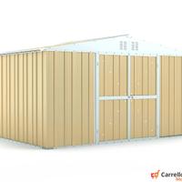 Box lamiera deposito Acciaio 403x269 beige
