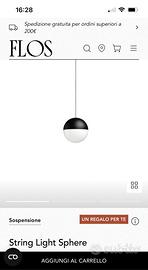 FLOS string light sphere