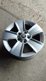 4 cerchi lega Skoda Yeti 7Jx16H2 ET45